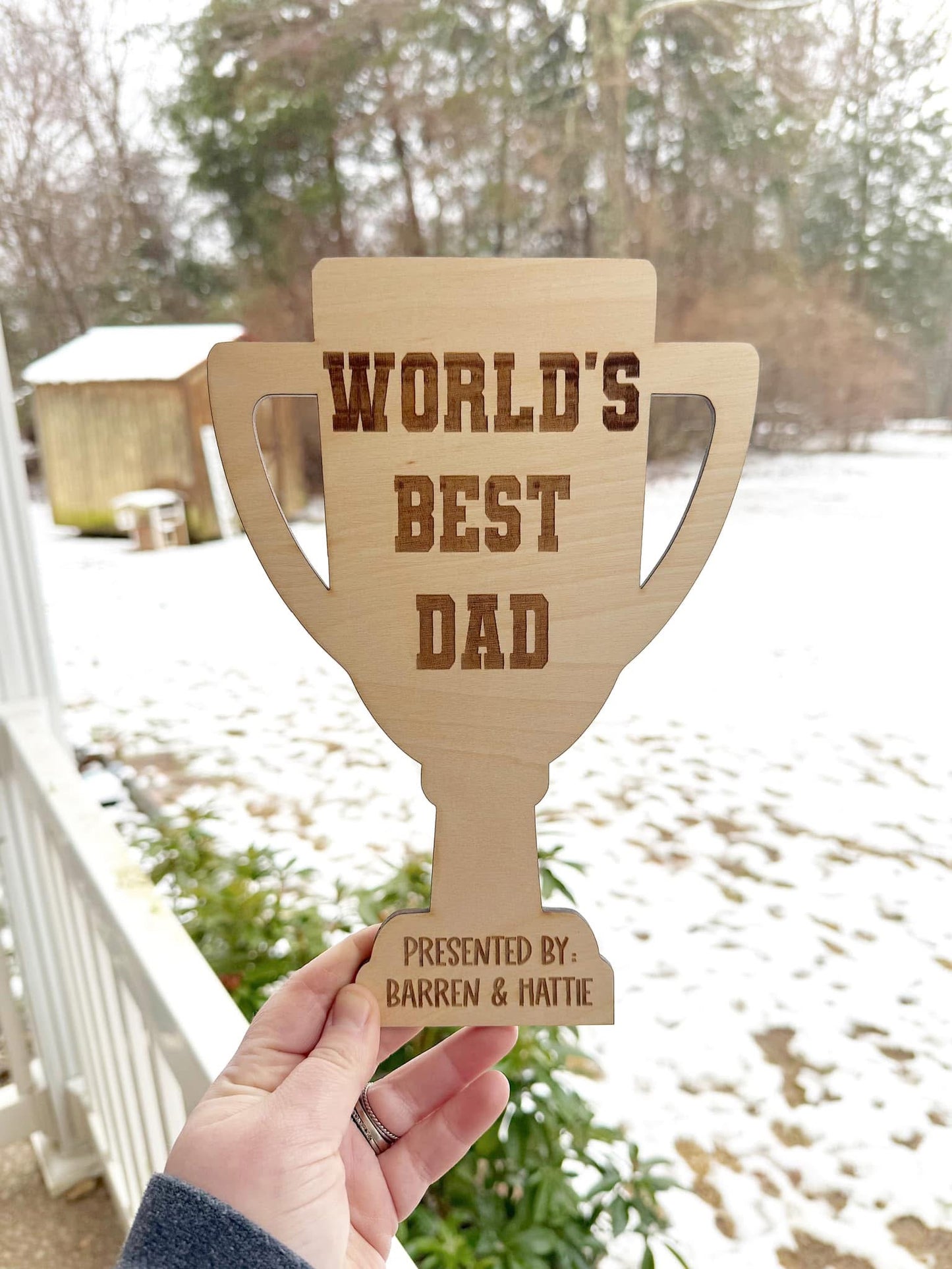 World’s Best Dad Trophy