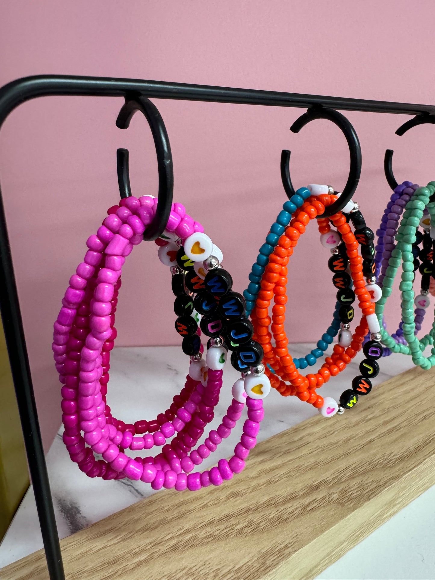 WWJD Beaded Bracelets