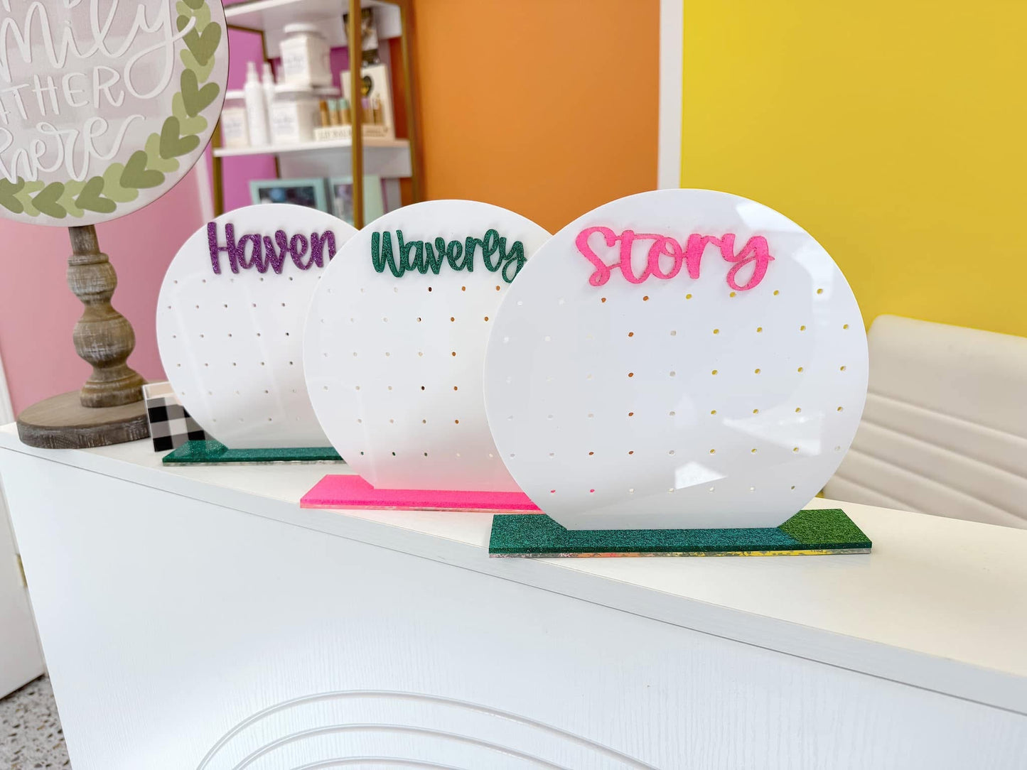 Round Earring Holder (MOQ 2)