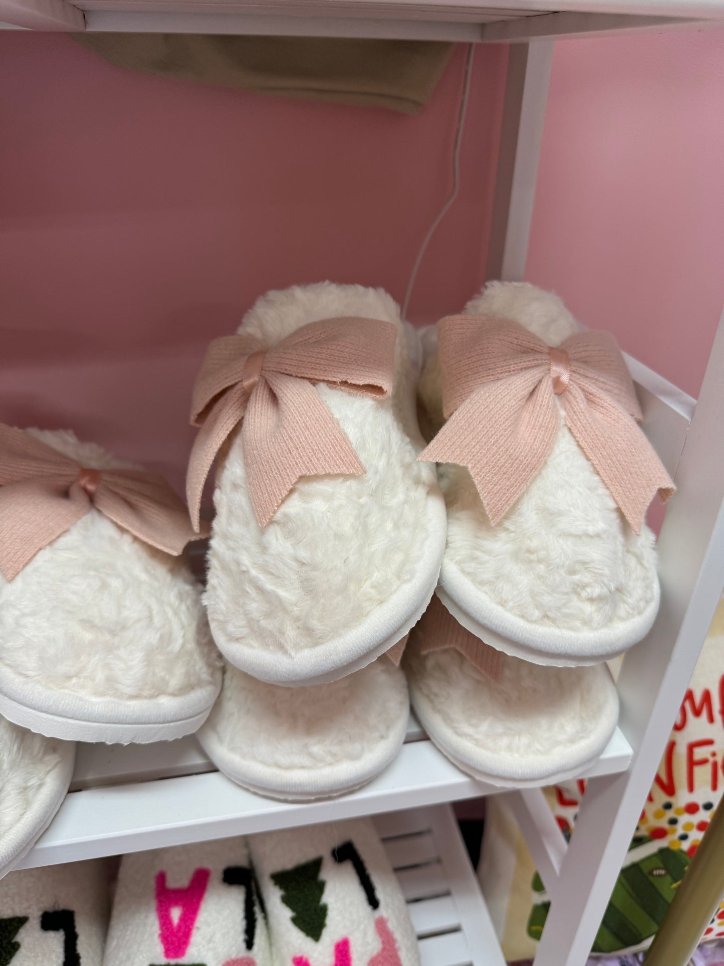 Bow Slippers