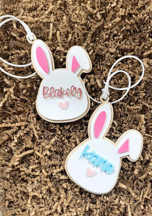 Bunny Basket Tags (MOQ 4)