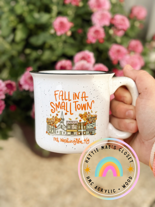 Fall in a Small Town Mug - Mt. Washington, KY