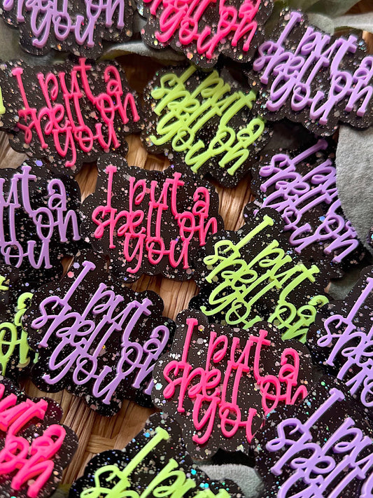I Put A Spell On You Alligator Clips - RTS