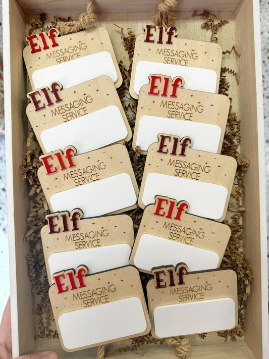 Elf Messaging Service Memo Boards (MOQ 3)