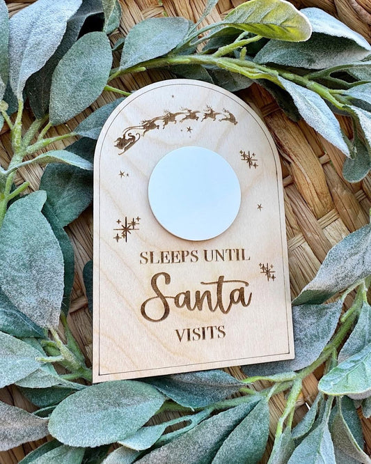 Sleeps Until Santa Magnet (Bundle of 10)