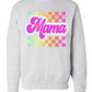 Checkered Mama Crewneck Sweatshirt