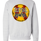 Softball Mama Crewneck Sweatshirt (Chenille Patch)