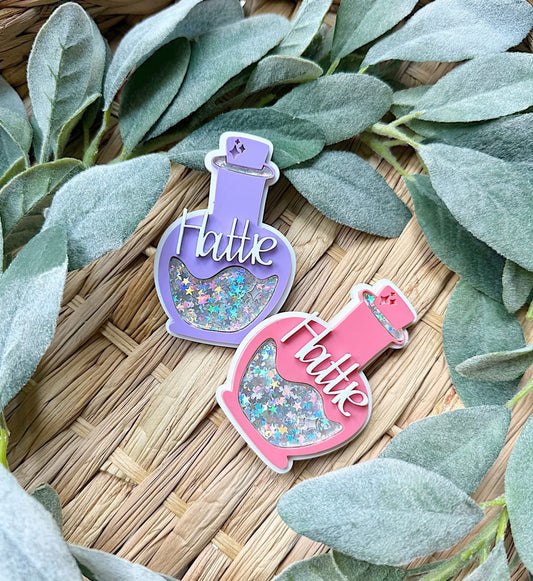 Magic Potion Bottle Alligator Clip (MOQ5)