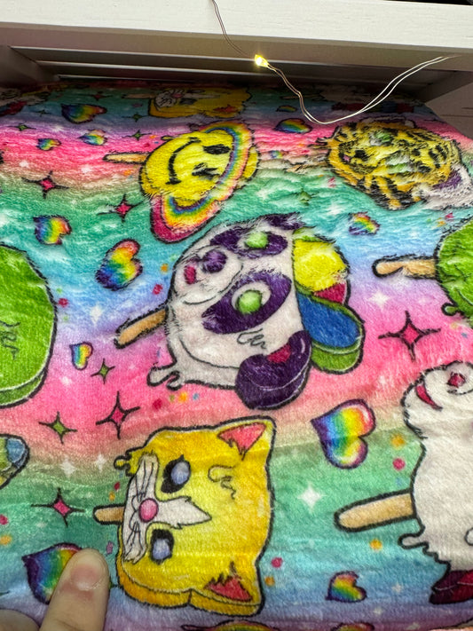 60x80” fleece blanket