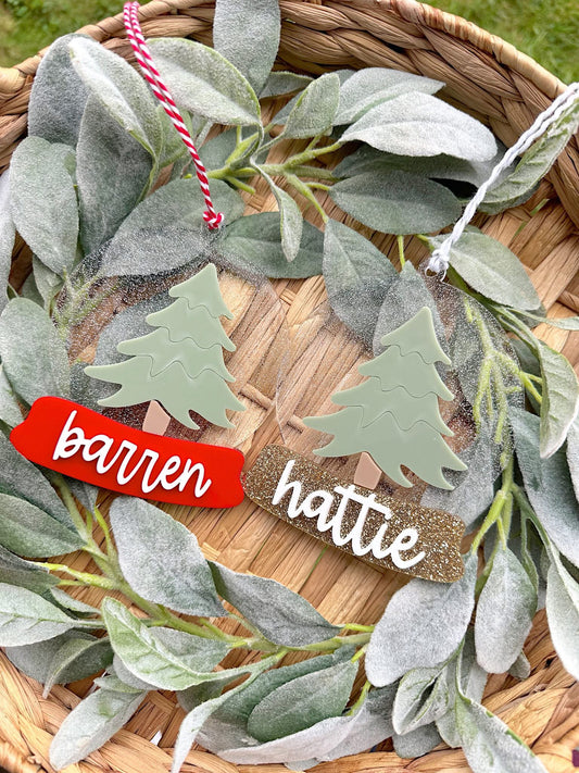 Snow Globe Ornament/ Tag (MOQ 3)