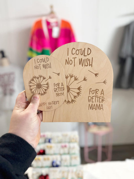 Mother’s Day Finger Print Magnet or Sign (MOQ3)