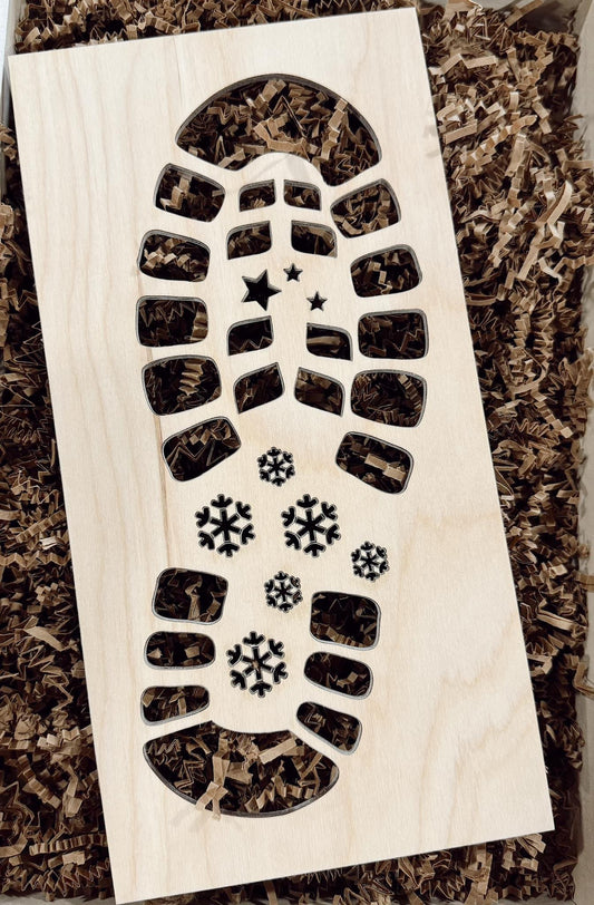 Santa Footprint  (MOQ 3)