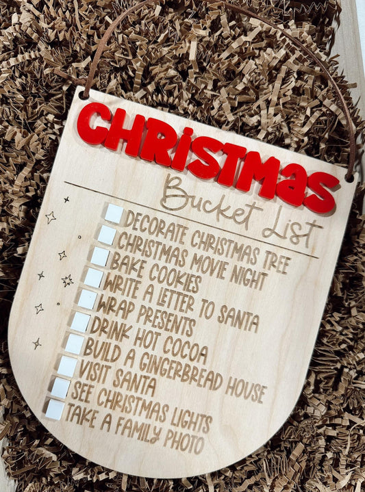 Christmas Bucket List (MOQ 3)