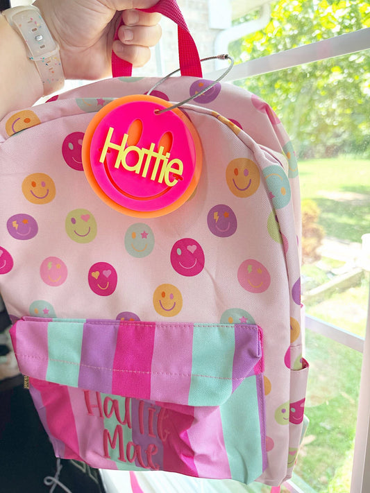 Smiley Bag Tags (MOQ 3)