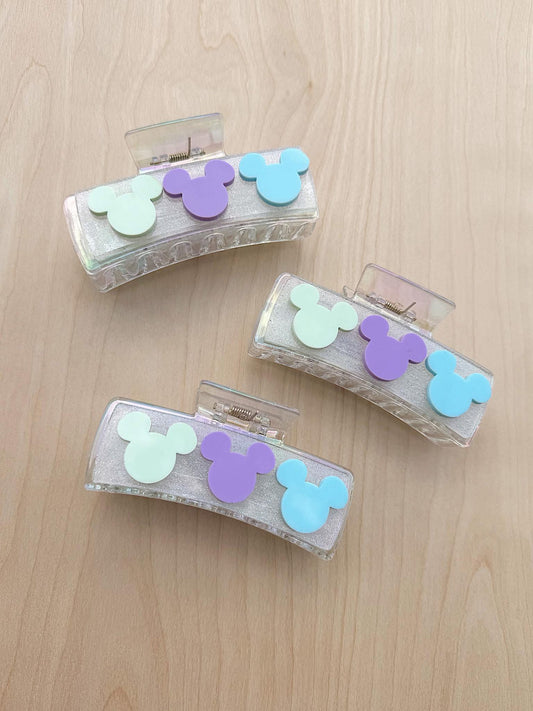 Mouse Head Claw Hair Clips (MOQ 5)