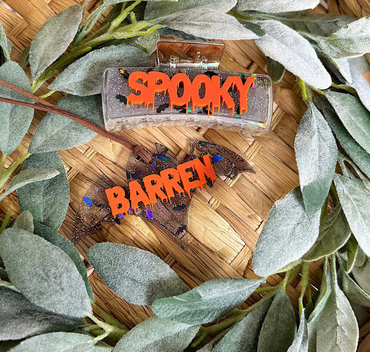 Spooky Claw Clip or Bat Bag Tag (MOQ 5)