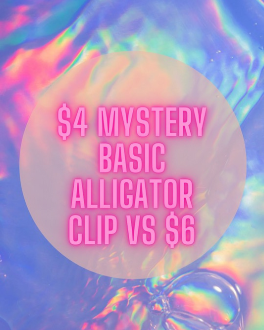 Mystery Basic Alligator Hair Clip