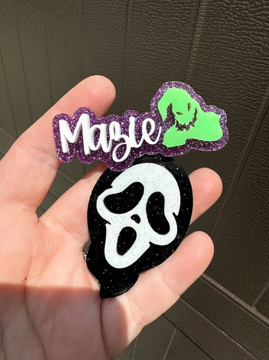 Ooogie Boogie & Scream Alligator Clip (MOQ 5)