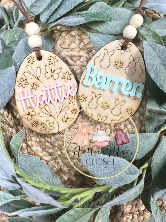 Easter Basket Tags