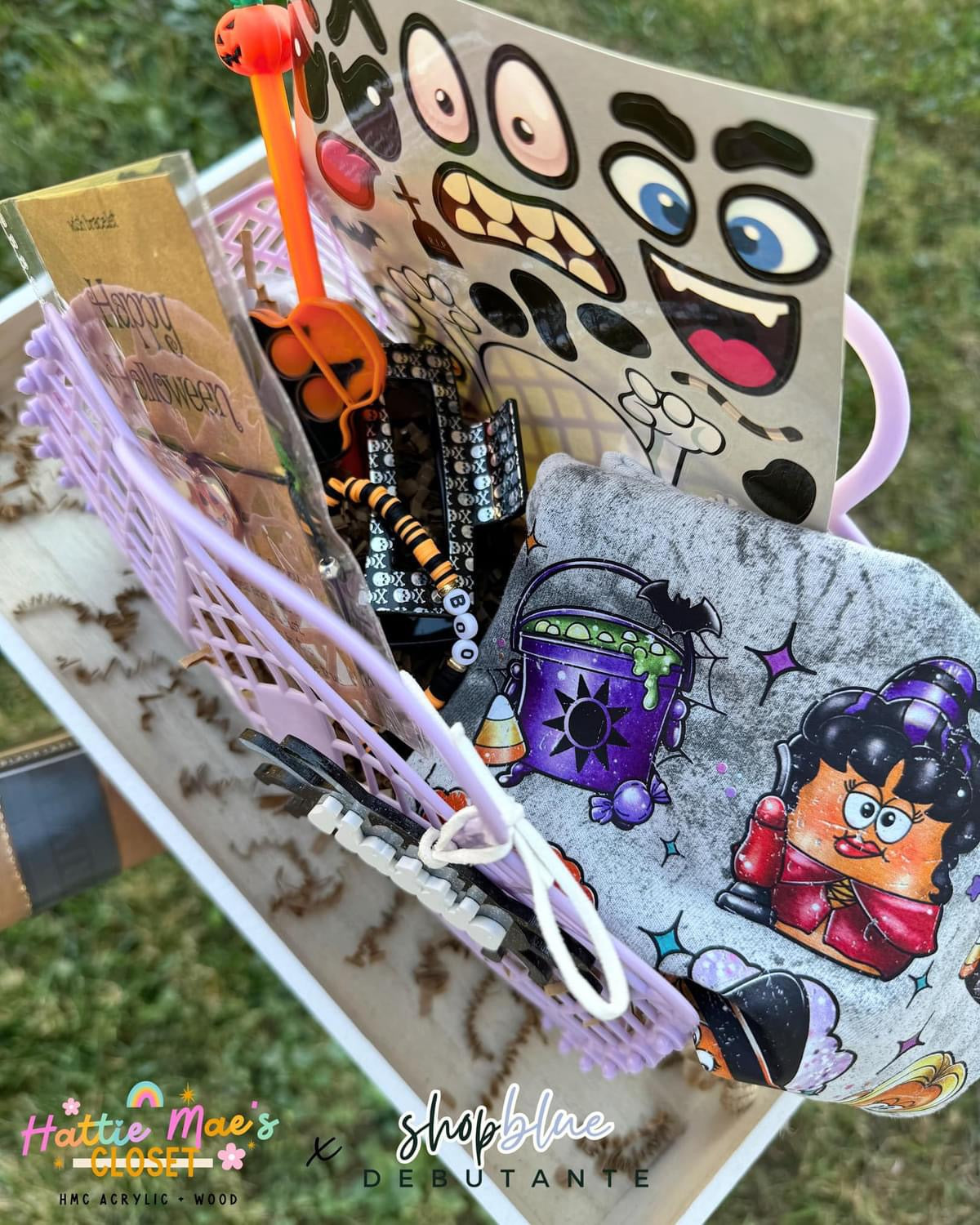 Halloween Boo Baskets