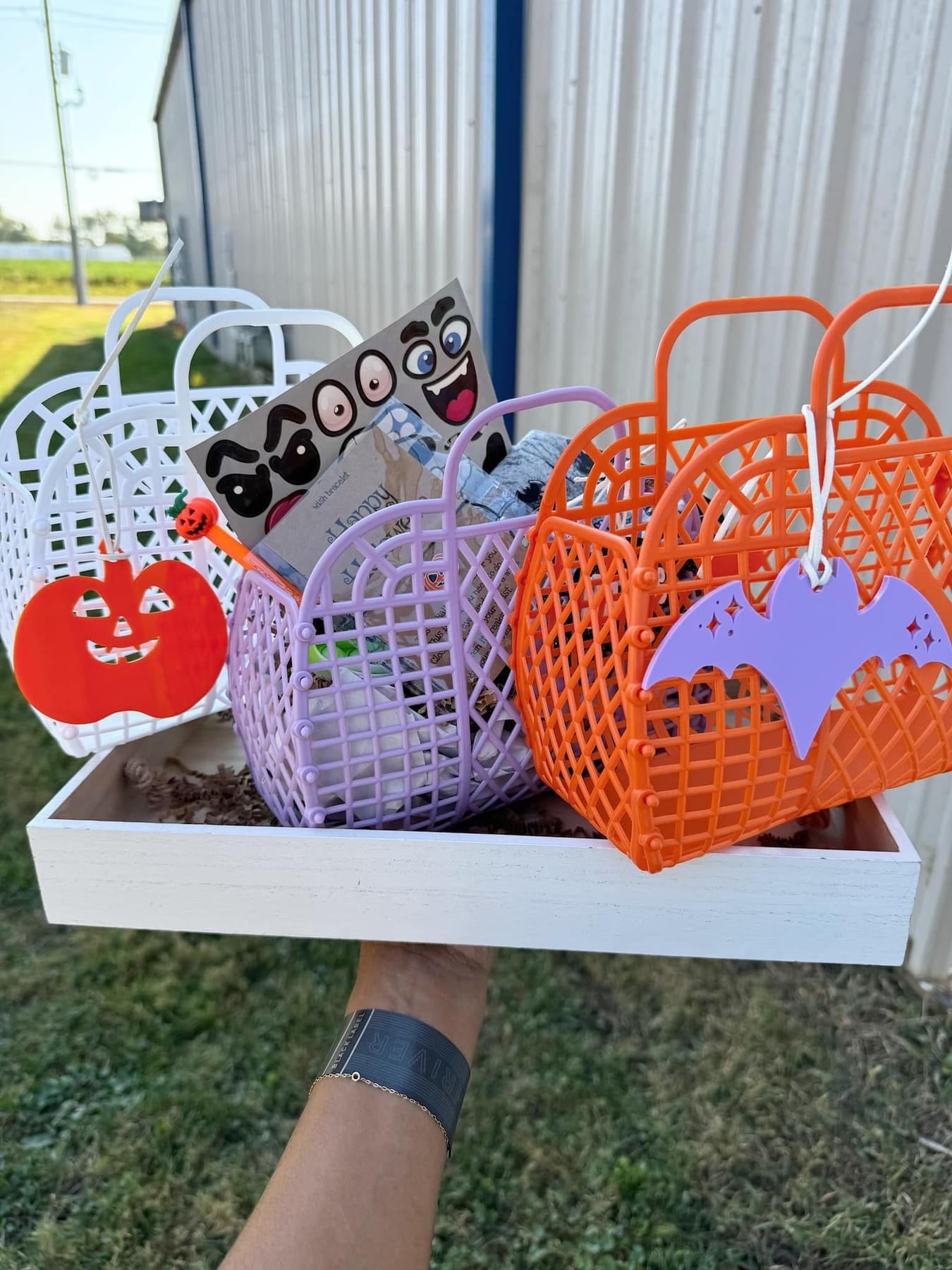 Halloween Boo Baskets