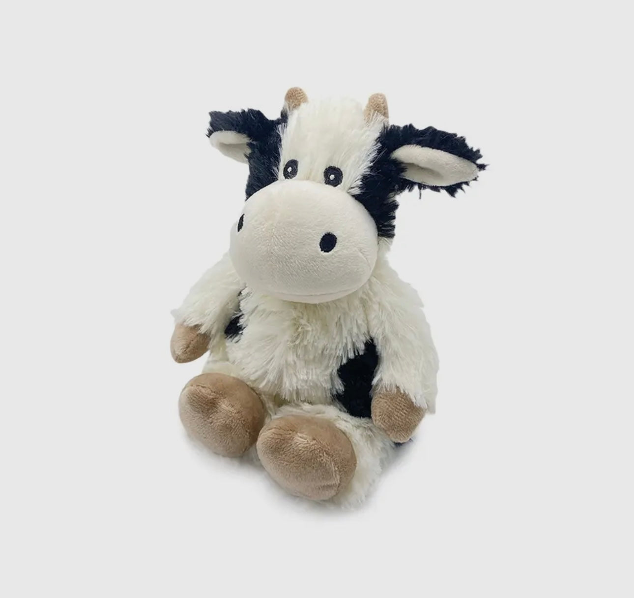 Warmies- black and white cow small