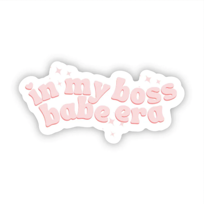 In my Boss Babe Era Sticker