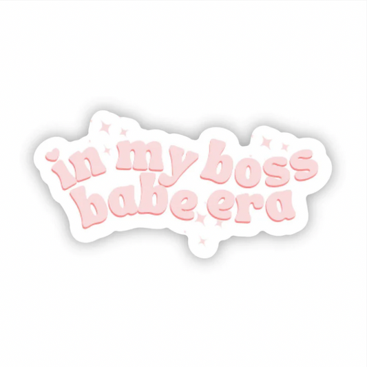 In my Boss Babe Era Sticker