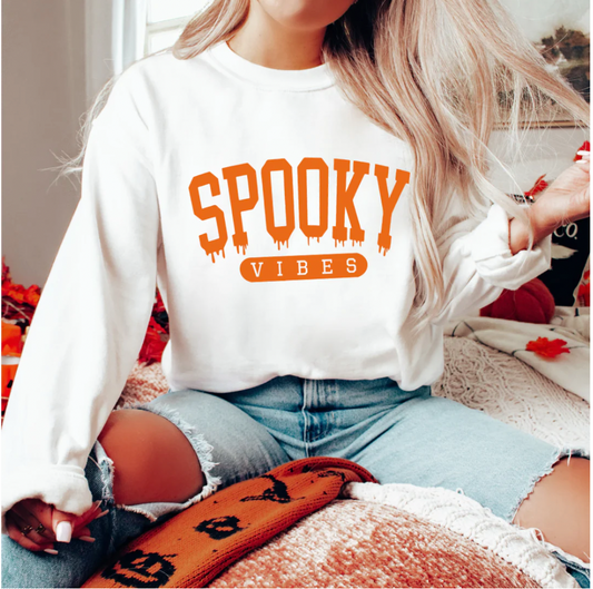 Spooky Vibes Crewneck Sweatshirt