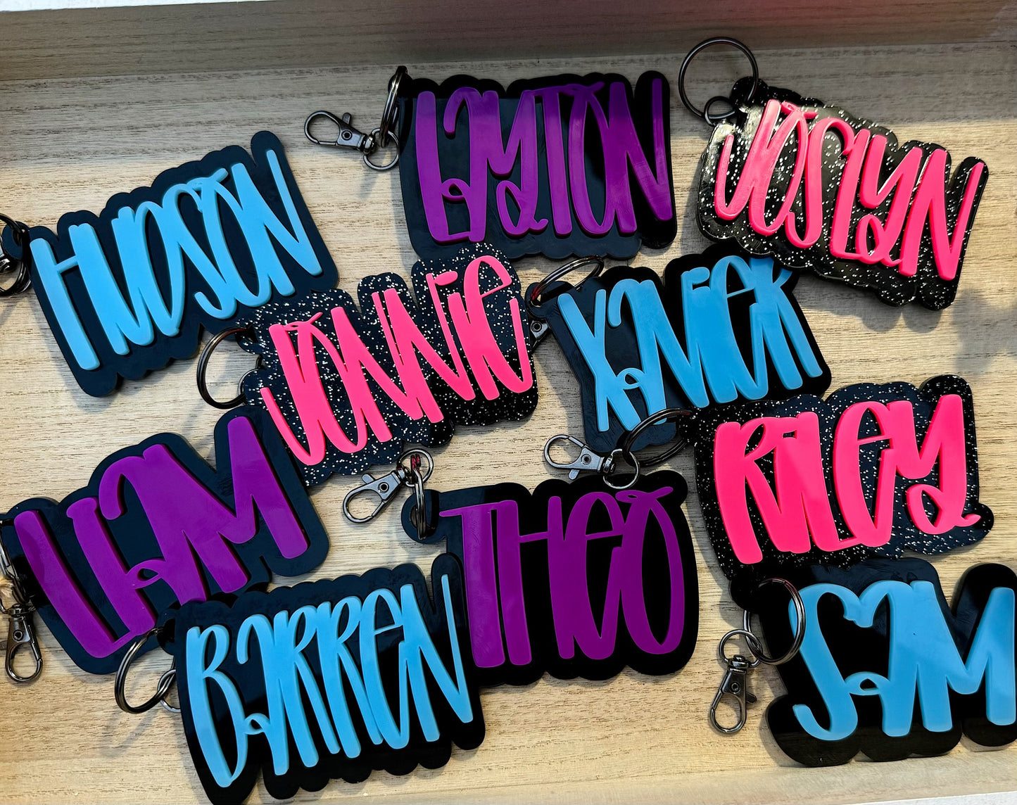 One Name Keychain / Bag Tag