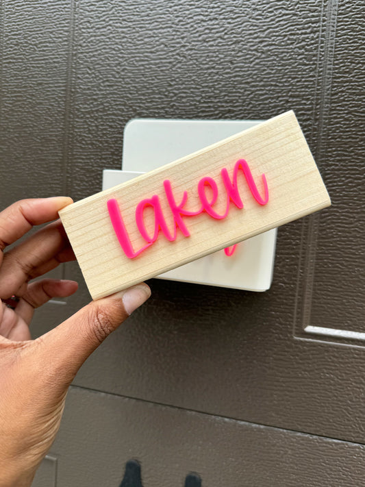 Personalized Dry Erase Board Eraser ONLY (MOQ 2)