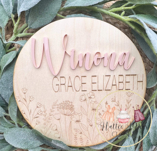 Birth Announcement Sign (Wholesale)