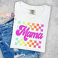 Checkered Mama Tees